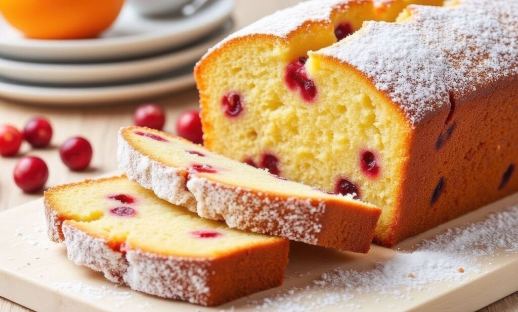 Cranberry Lemon Loaf