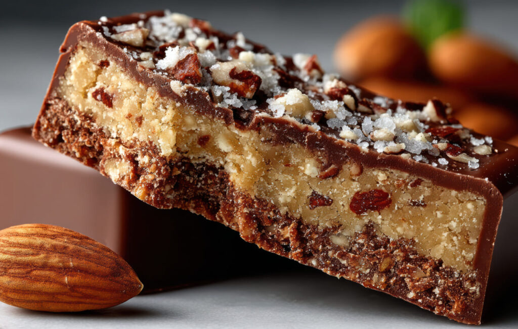 Chocolate Almond Crunch Bars