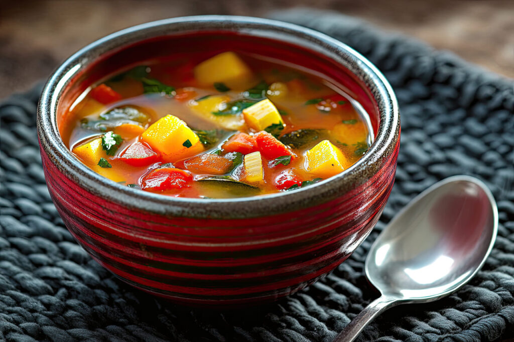 Classic Garden Vegetable Soup 