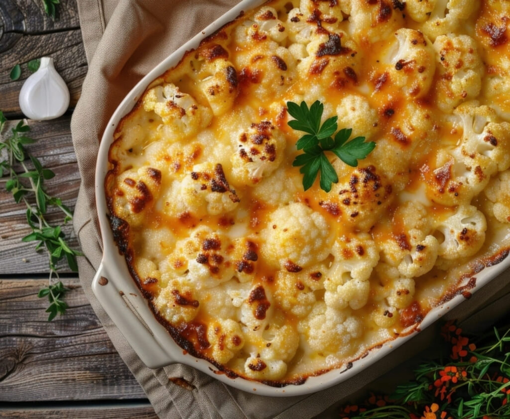 Cauliflower Cheese Casserole