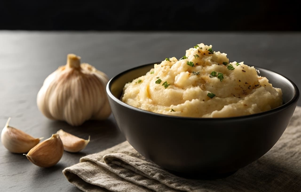 Chili Garlic Mashed Potatoes