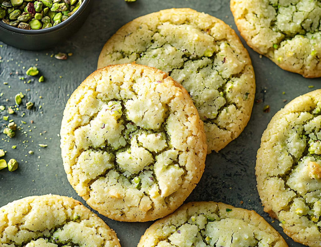 Pistachio Cream Thumbprints