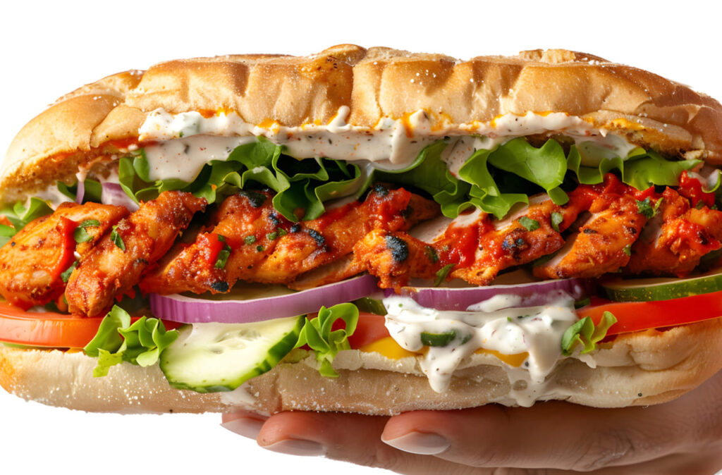 Spicy Buffalo Chicken Grinder