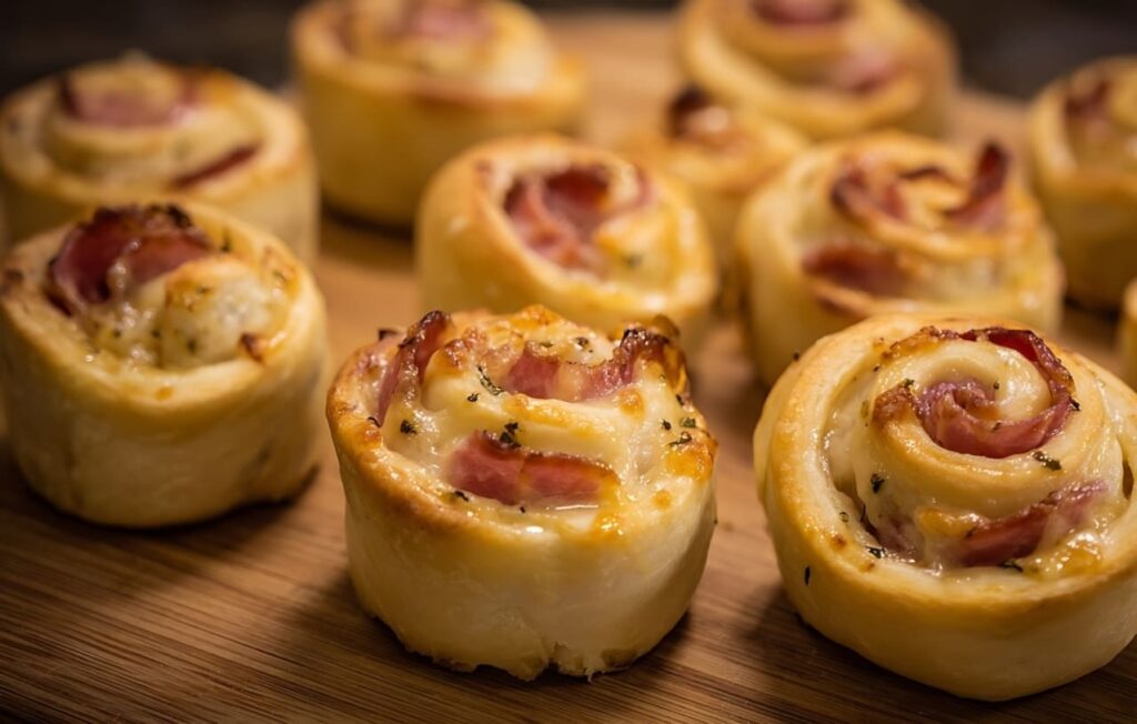 Ham and Cream Cheese Pinwheels