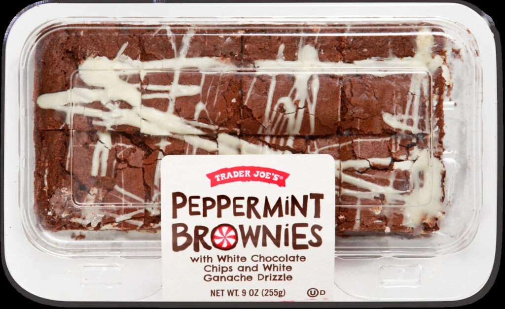 Peppermint Brownie Bites