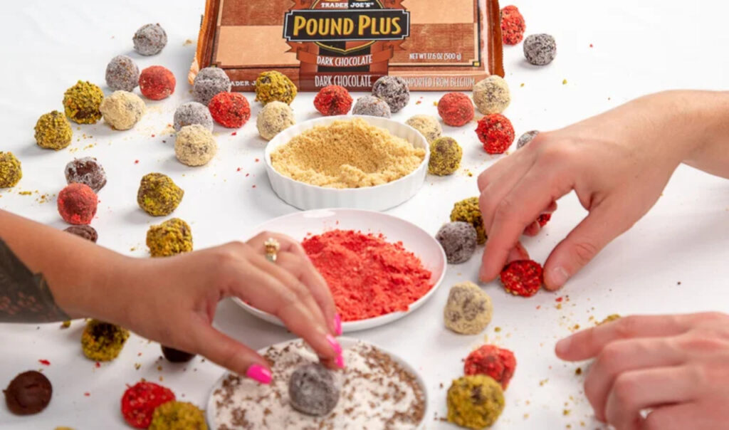 Hot Cocoa Cream Truffles