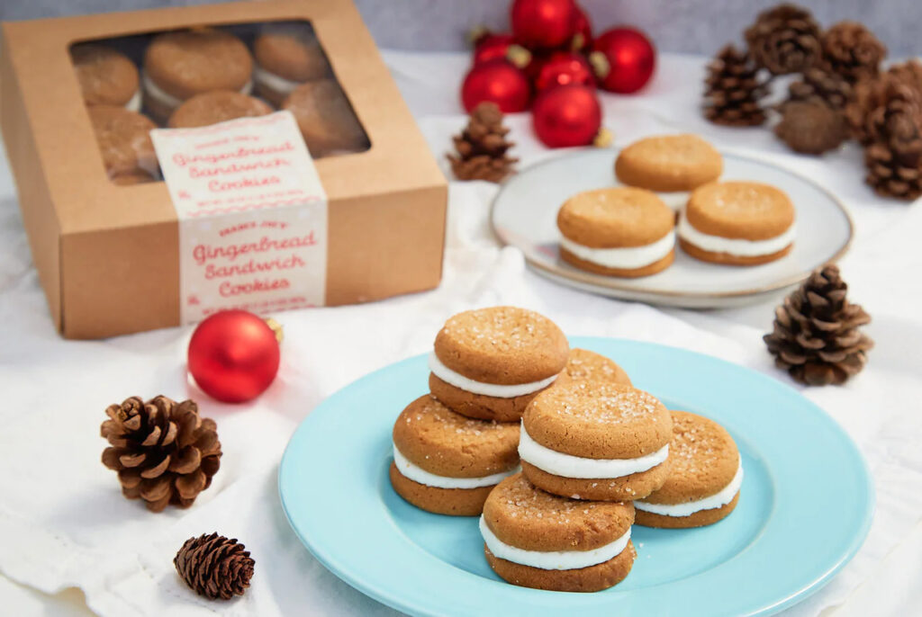 Gingerbread Sandwich Cookies