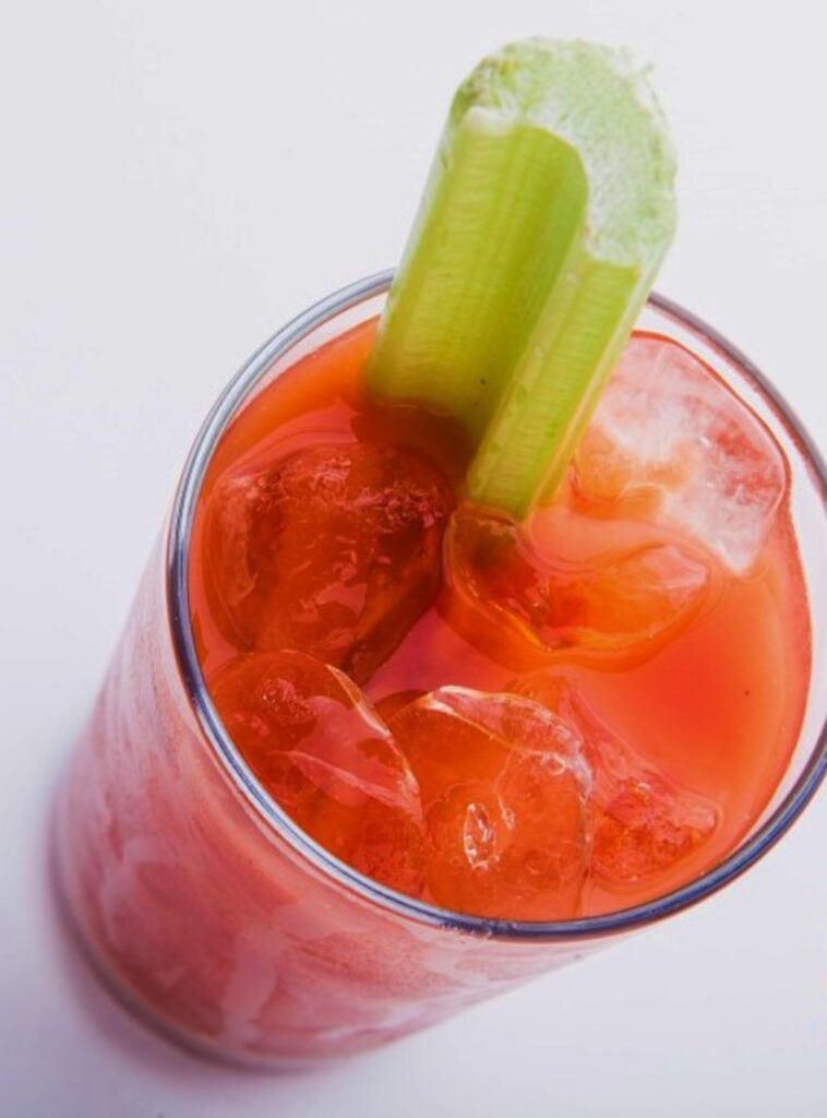 Celery Forward Bloody Mary