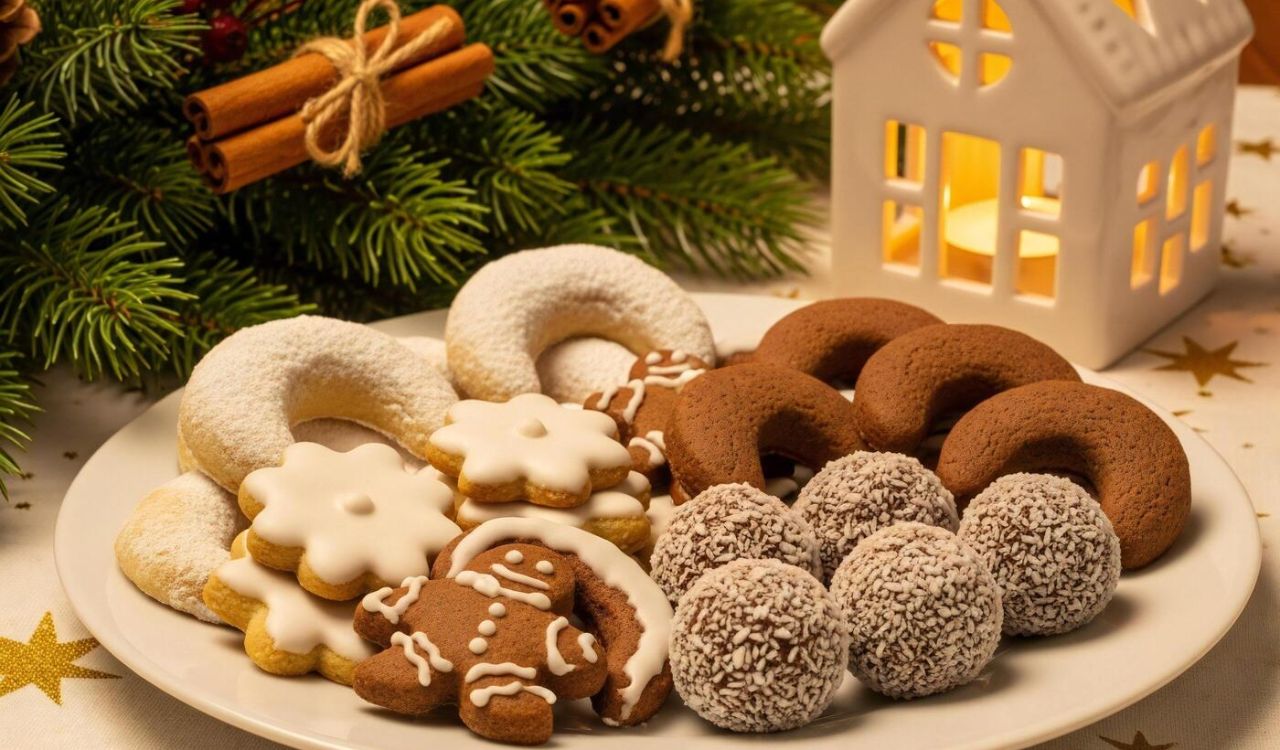 Assorted Christmas treats