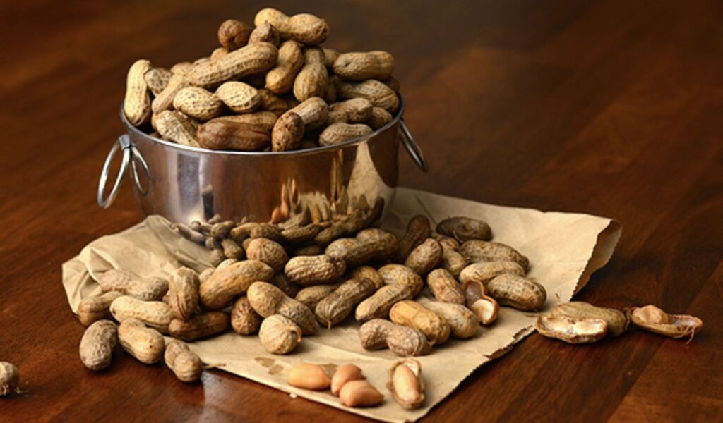 Boiled peanuts
