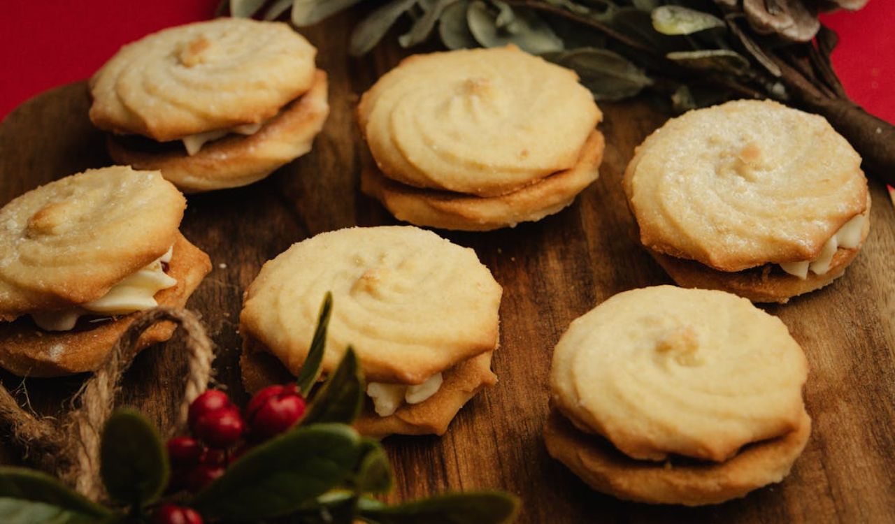 Christmas shortbread cookies