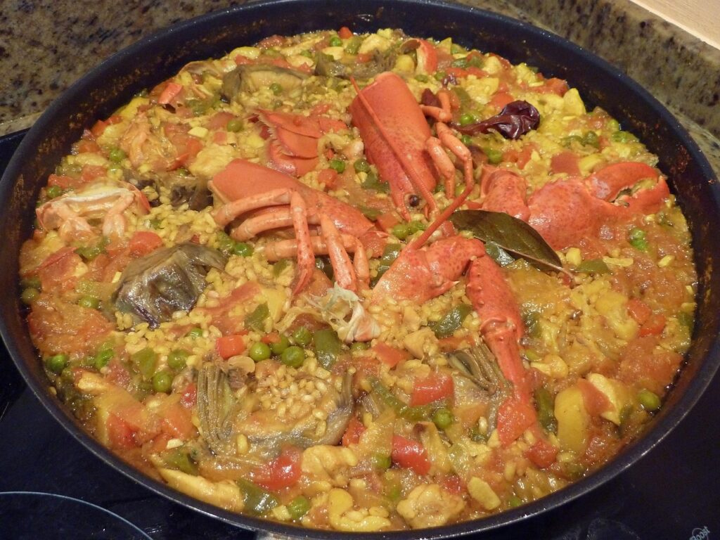 Seafood Paella