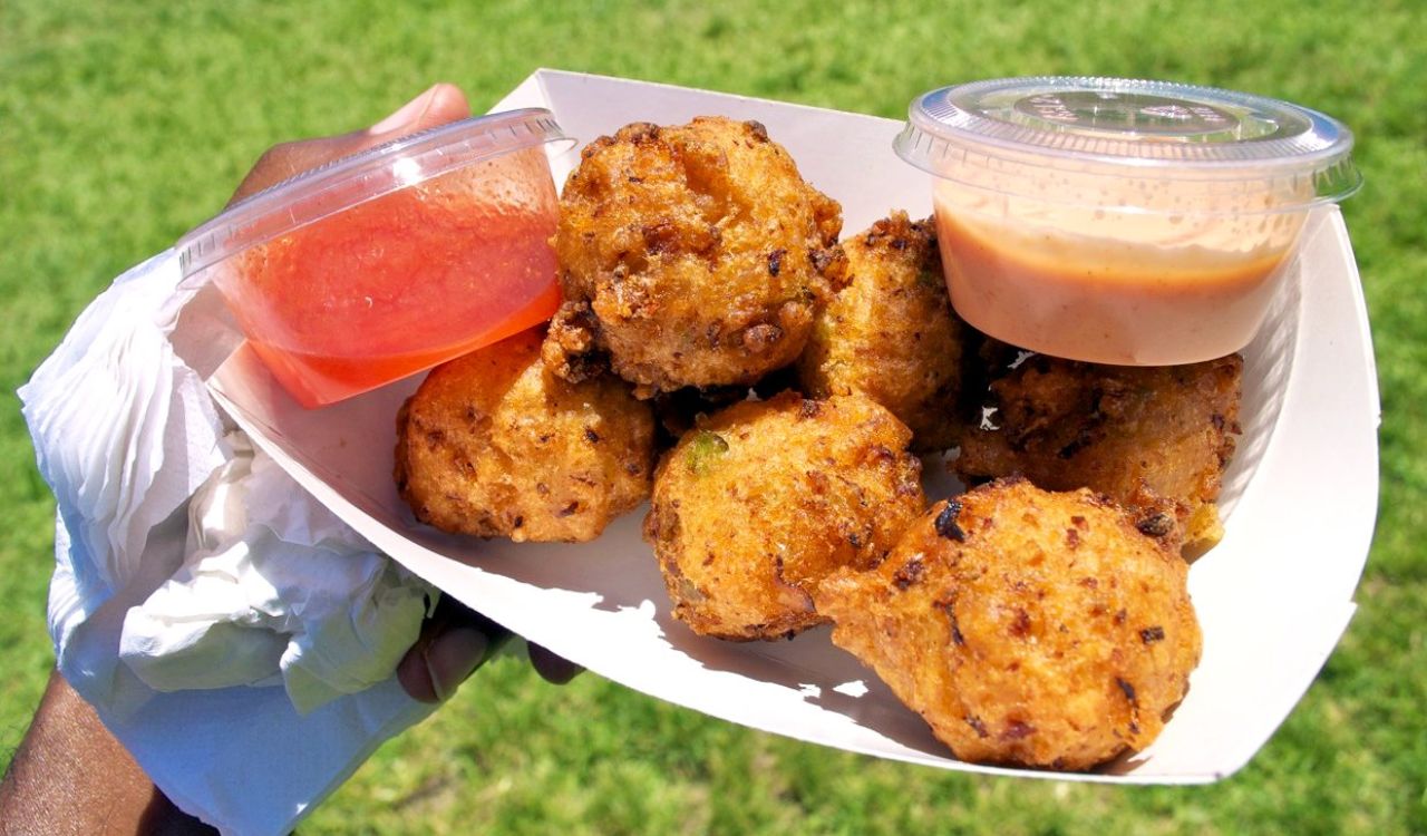 Conch fritters