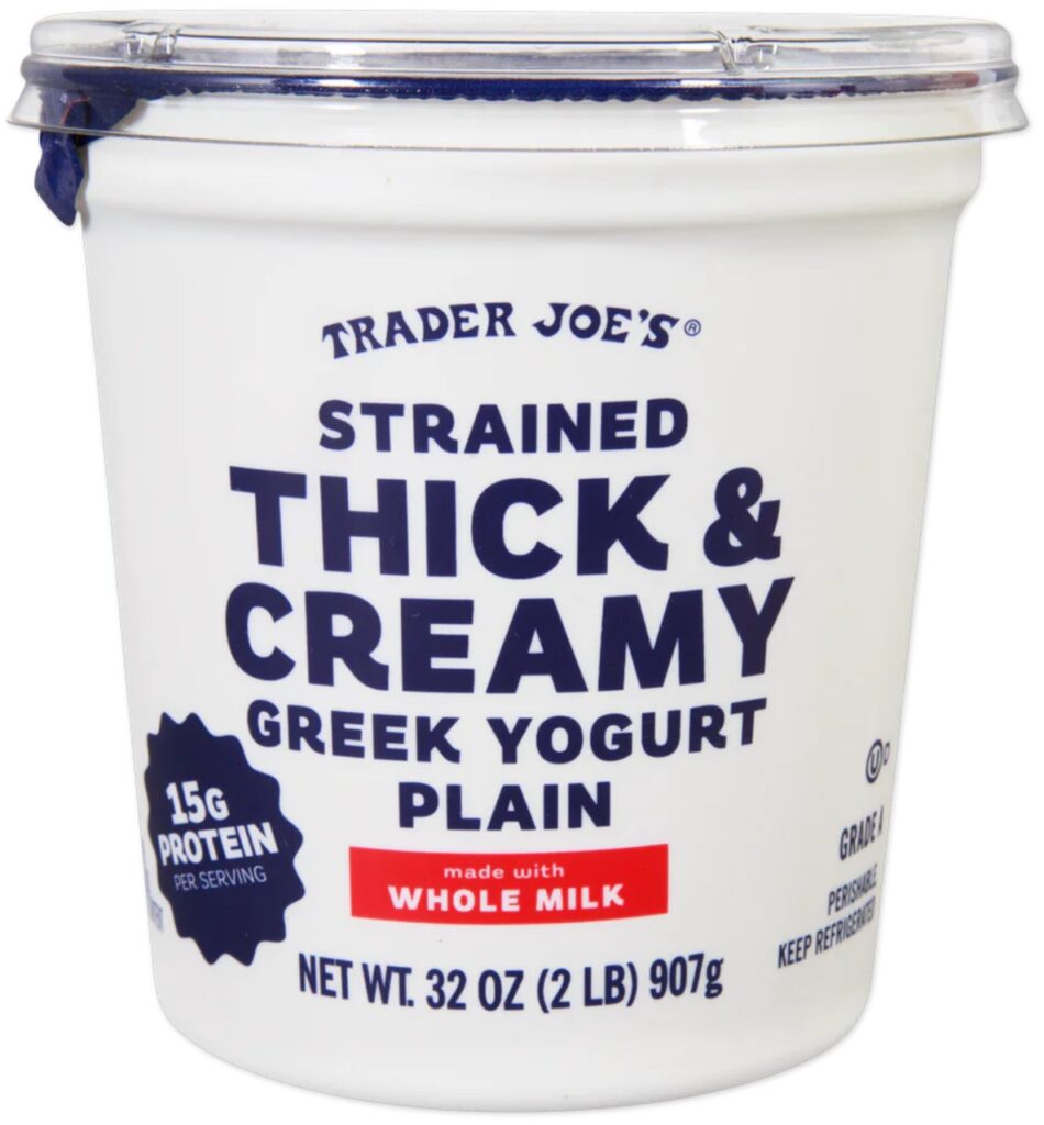 Trader Joe’s Greek Yogurt