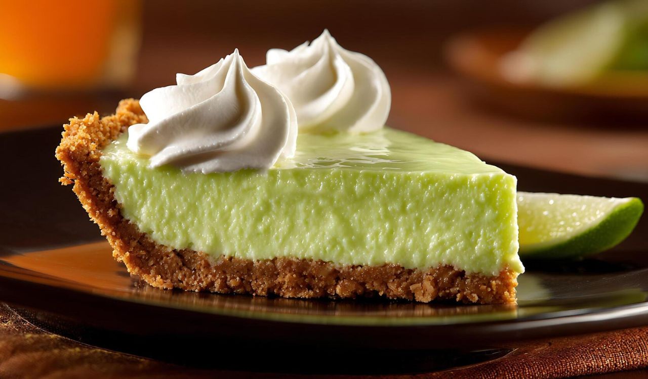 Green key lime pie