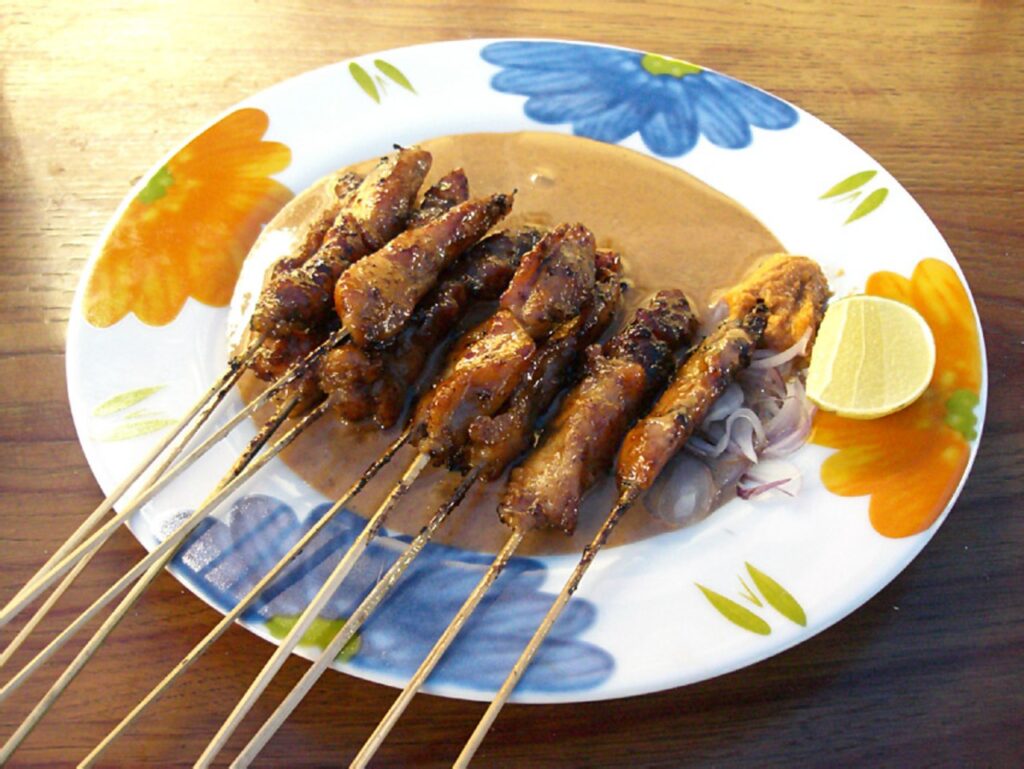 Chicken Satay Skewers