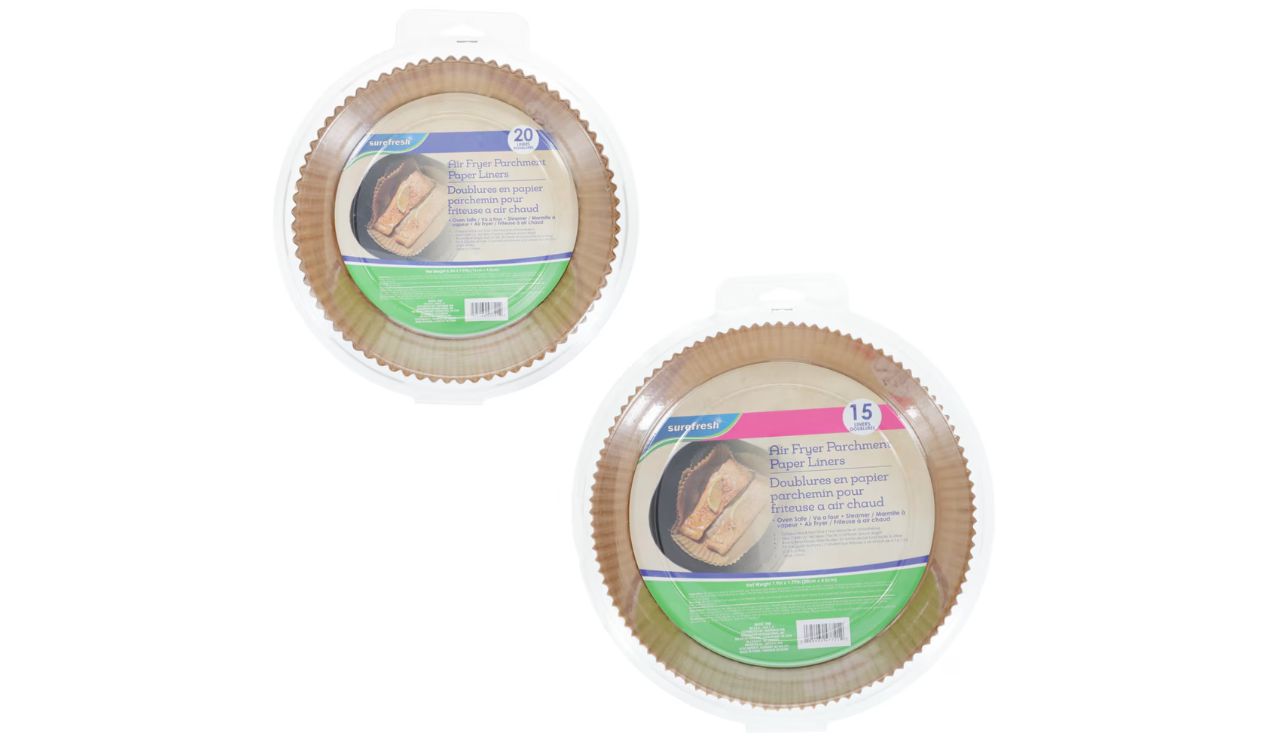 Pack of air fryer liners