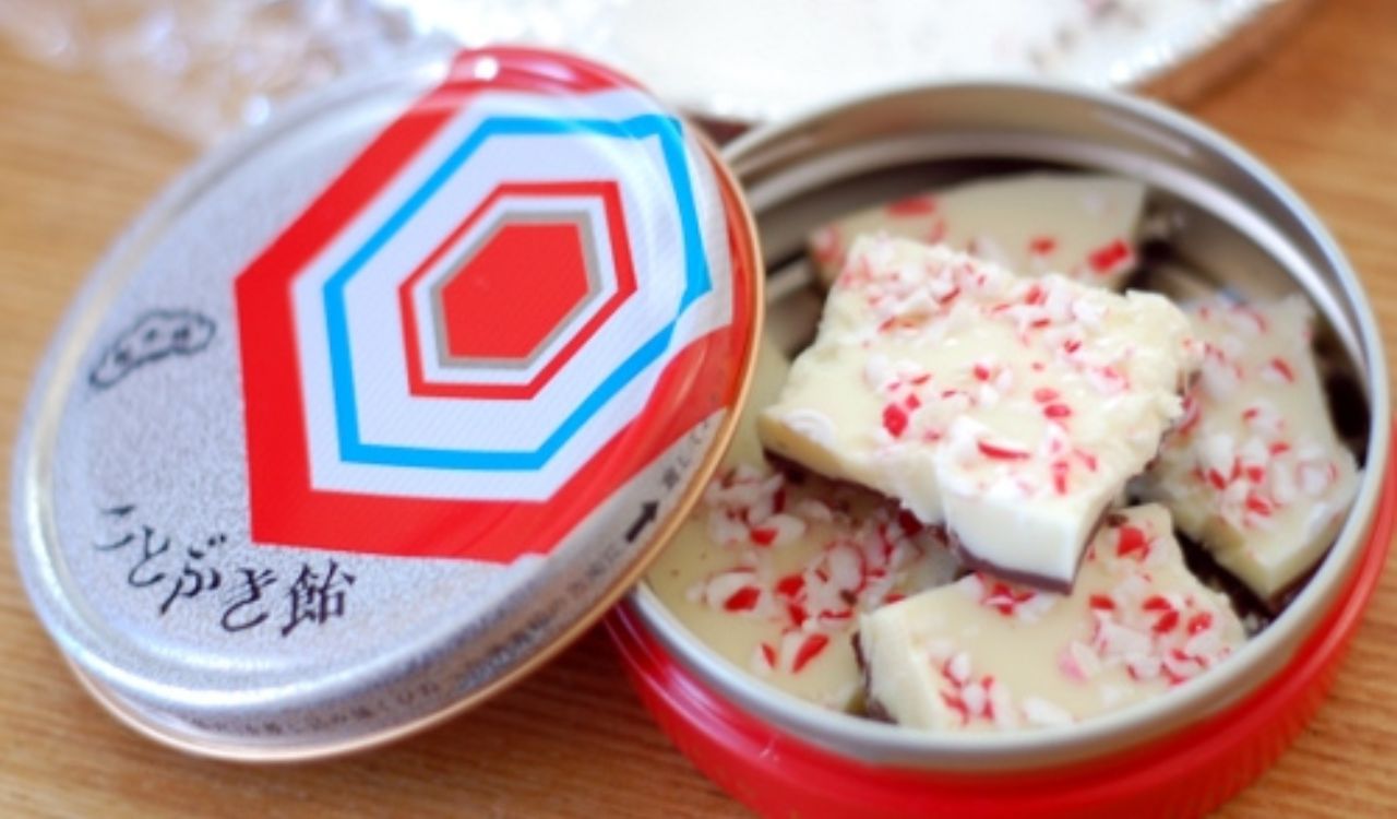 Peppermint bark
