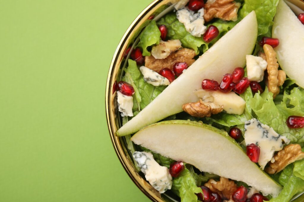 Pear and Pecan Christmas Salad