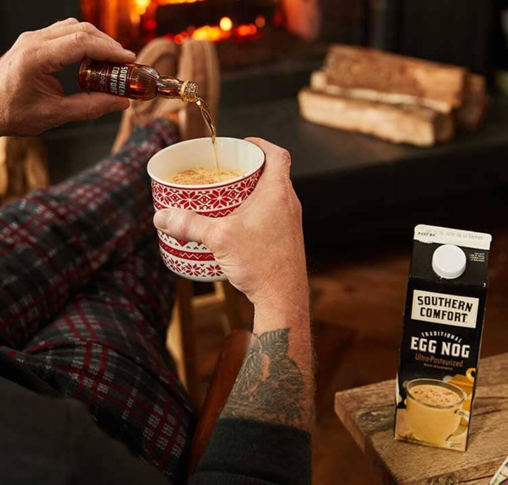 Southern Comfort Whiskey Eggnog
