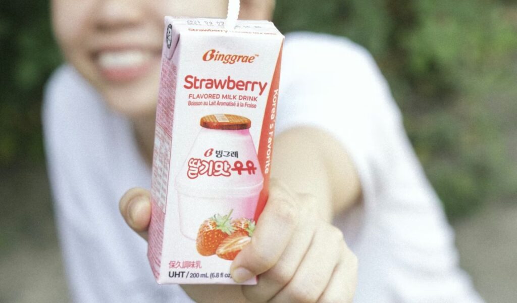Strawberry milk