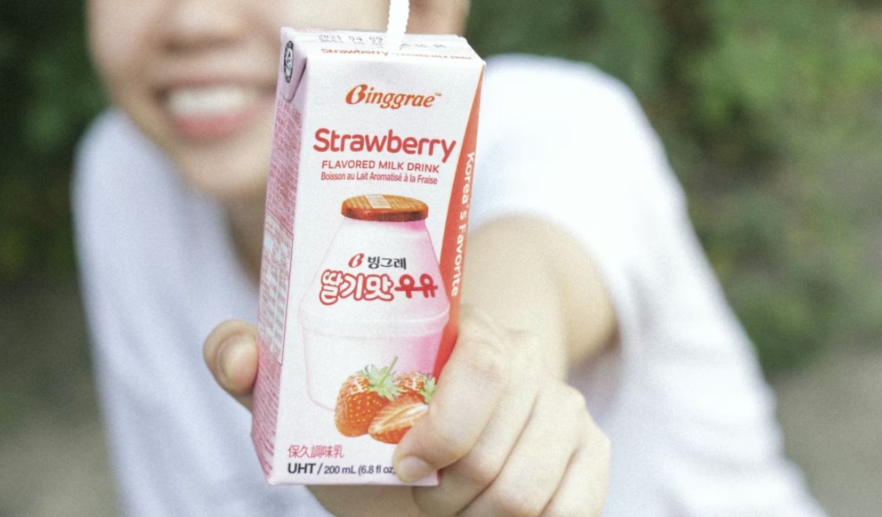 Strawberry milk