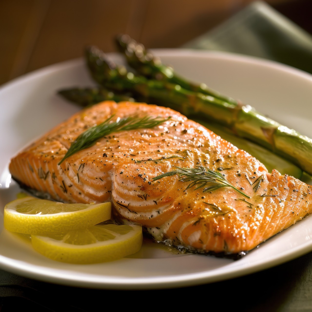 Maple Mustard Salmon
