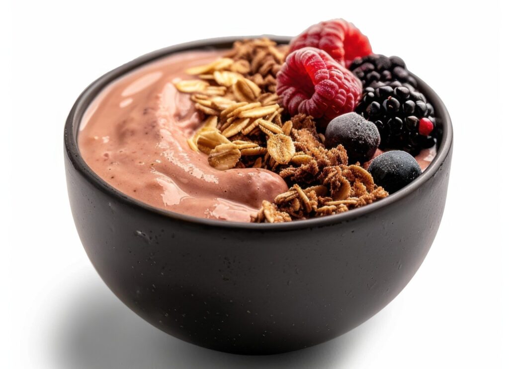 Hot Chocolate Protein Bowl