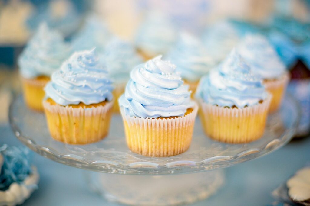 Snowflake Cupcake