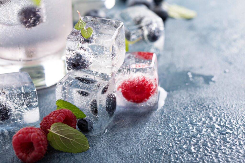 The Visual Allure of Festive Ice Cubes