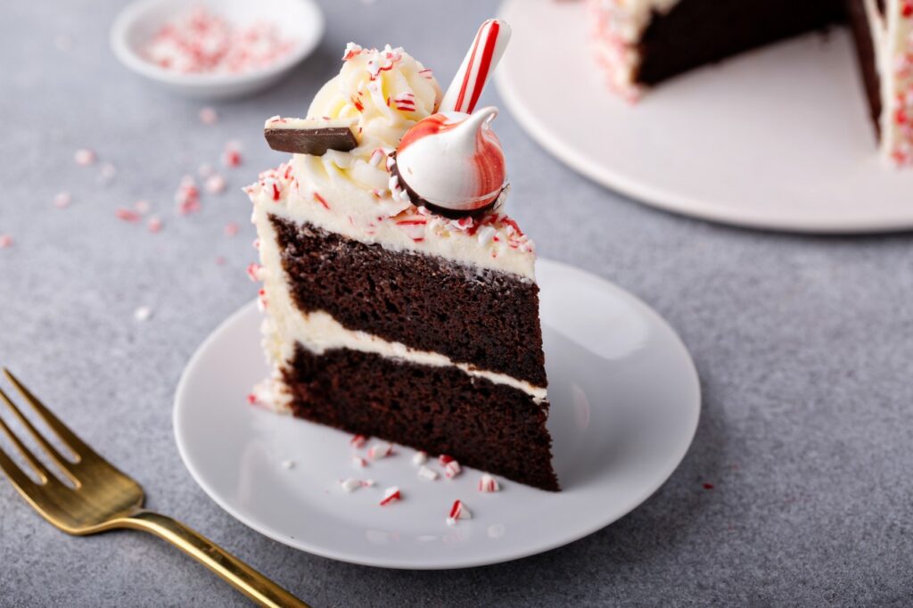 Peppermint Mocha Cake