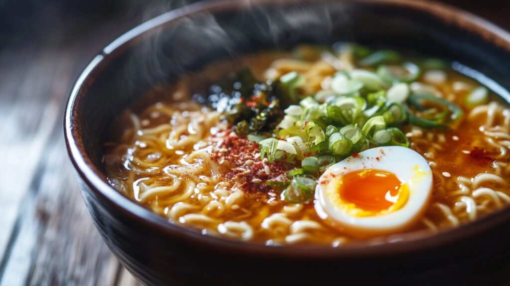 Jammy Egg in Ramen