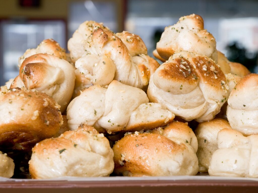 Garlic Herb Knots