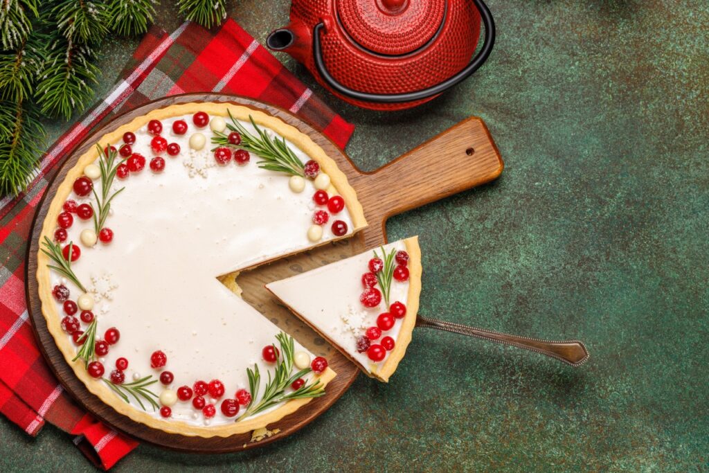 Eggnog Holiday Cheesecake