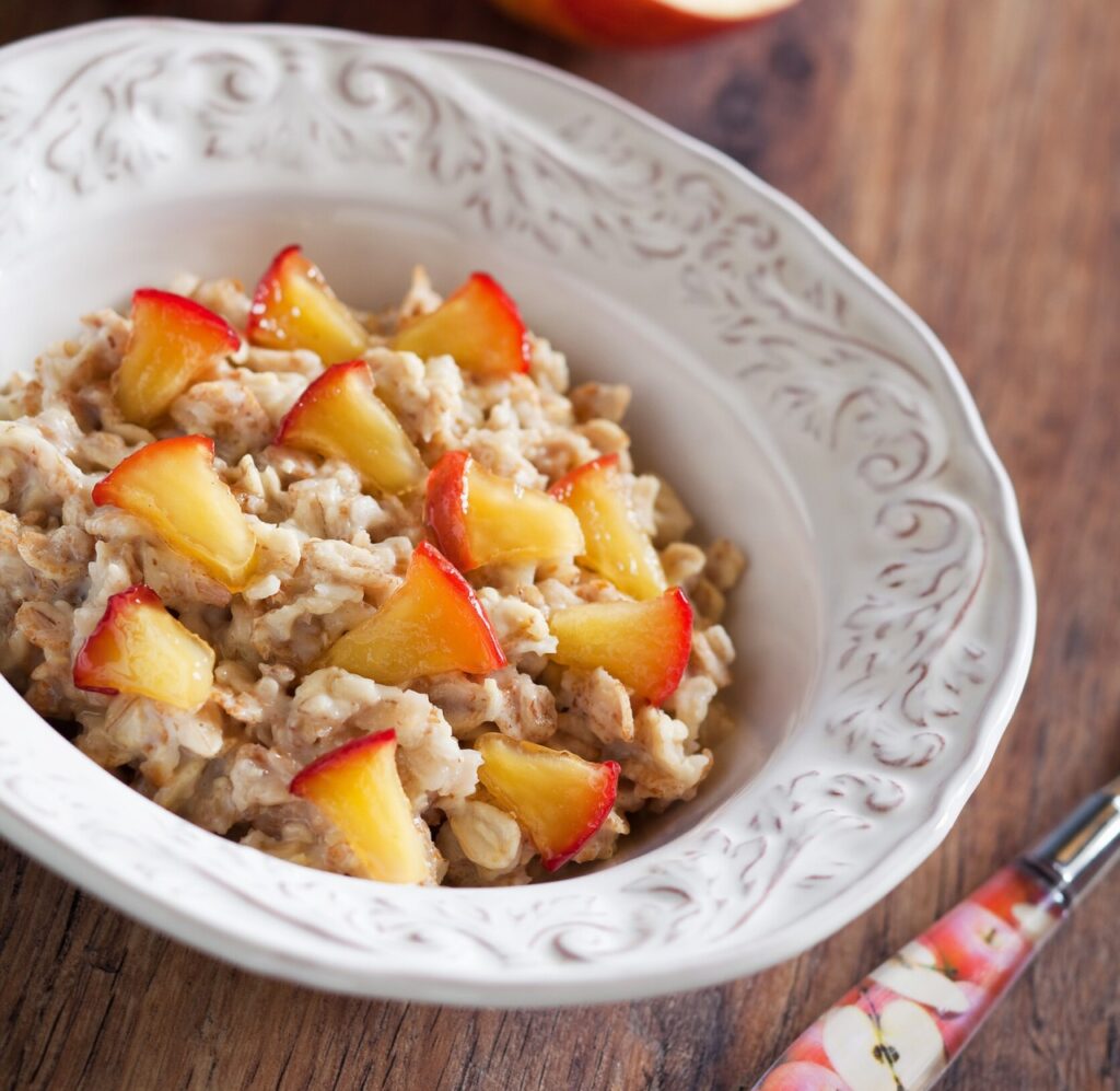 Baked Apple Oatmeal Bowl