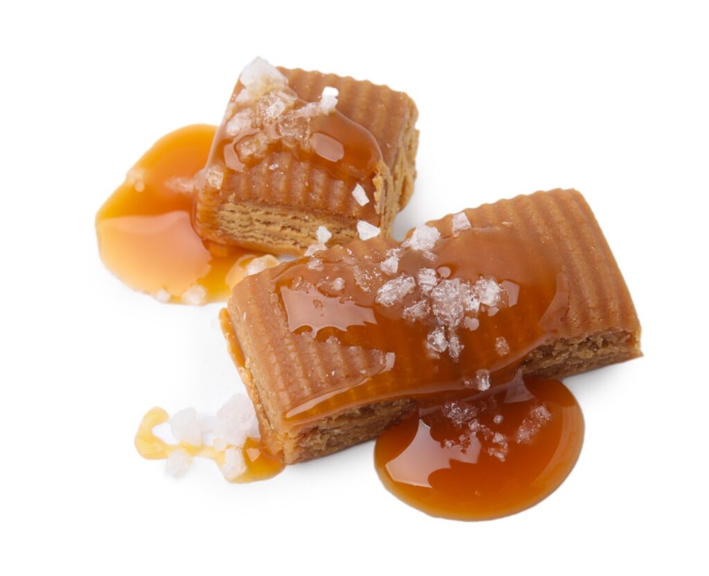 Microwave Caramel Squares