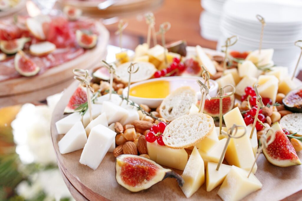 Cheese and Charcuterie Bites