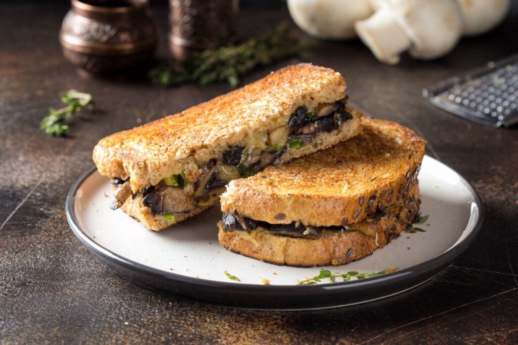 Mushroom and Gruyère Melt