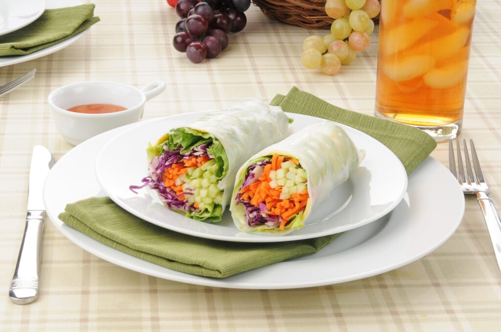 Turkey or Veggie Wrap