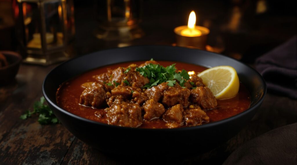 Moroccan Spiced Lamb Chili