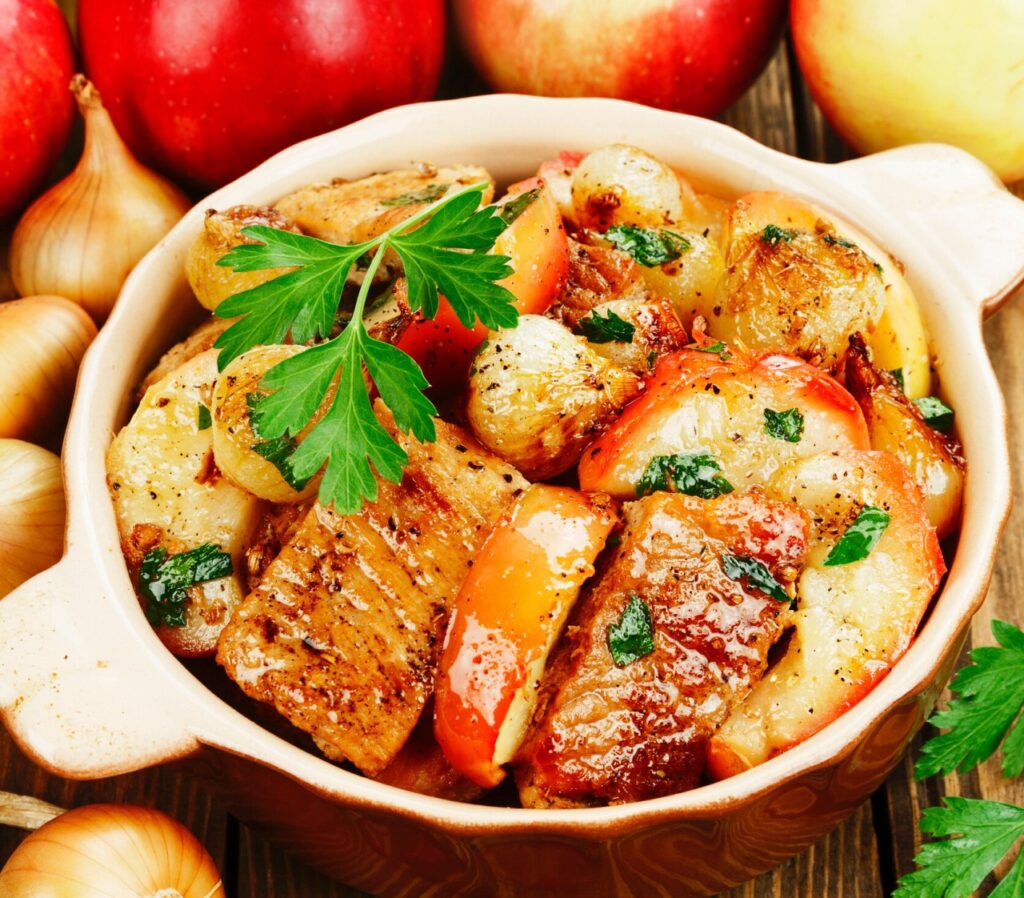 Apple Cider Braised Pork