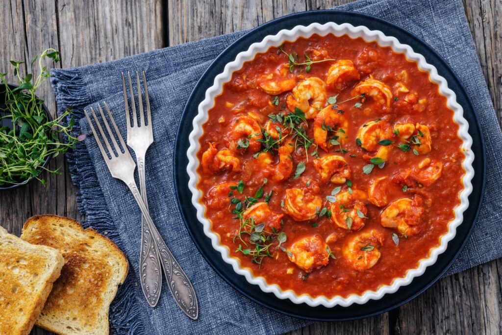 Spicy Shrimp Fra Diavolo