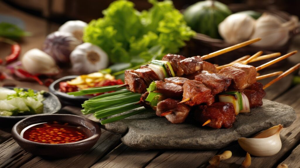 Teriyaki Beef Skewers