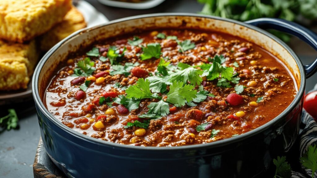 Indian Masala Lentil Chili
