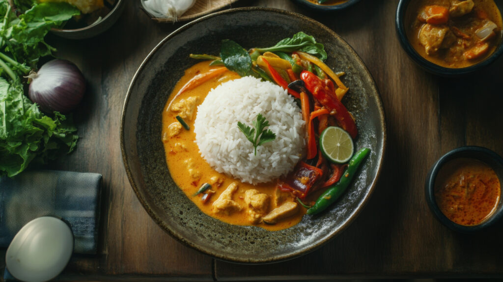 Thai Curry and Rice 