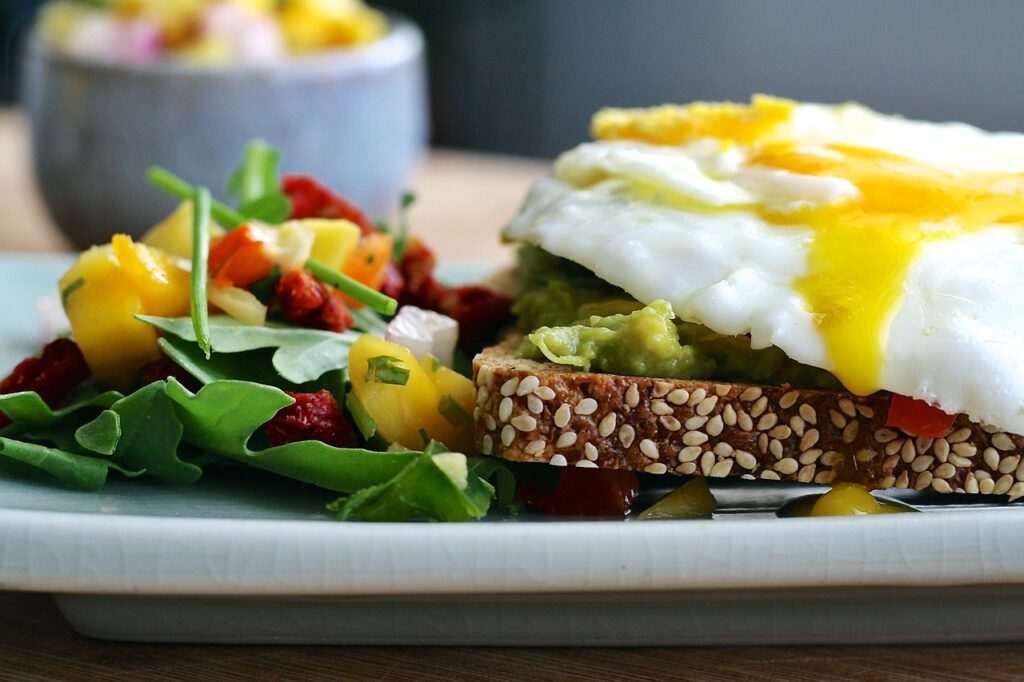 Avocado Egg Sandwich