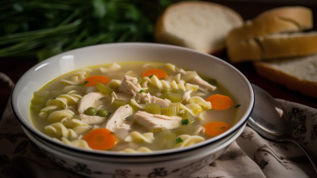 Holiday Turkey Noodle Soup