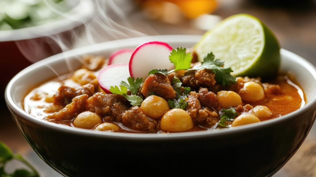 Greek Lamb and Chickpea Chili