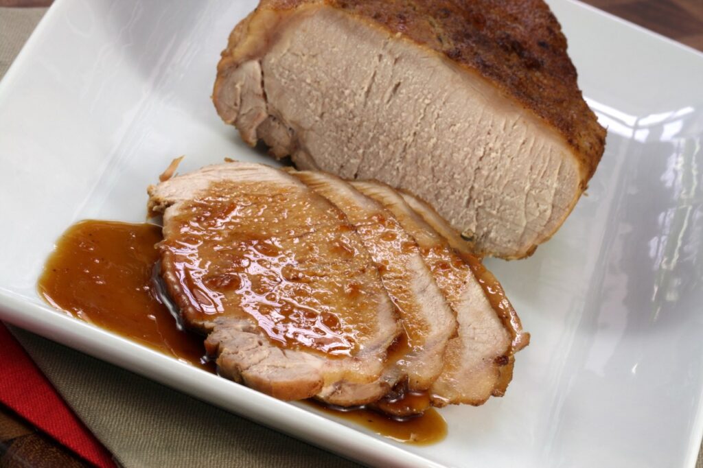 Balsamic Glazed Pork Roast