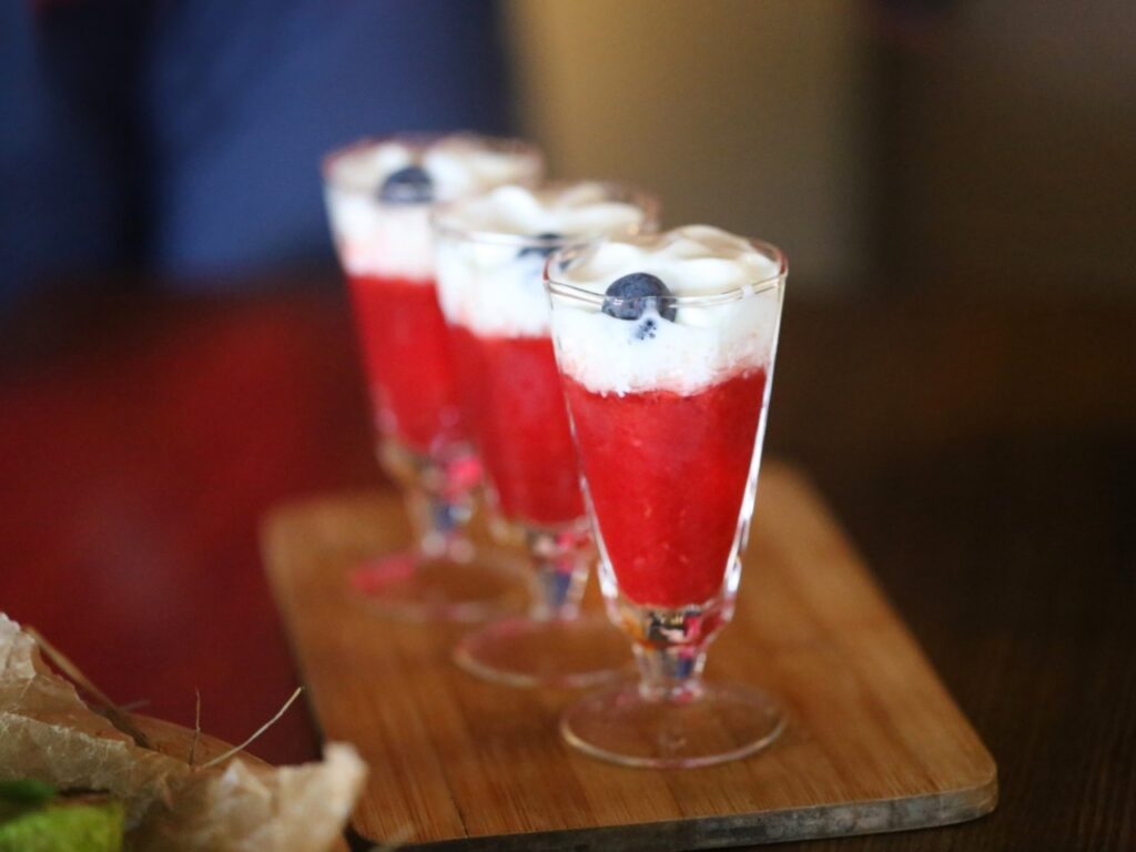 Festive Cherry Vanilla Fizz